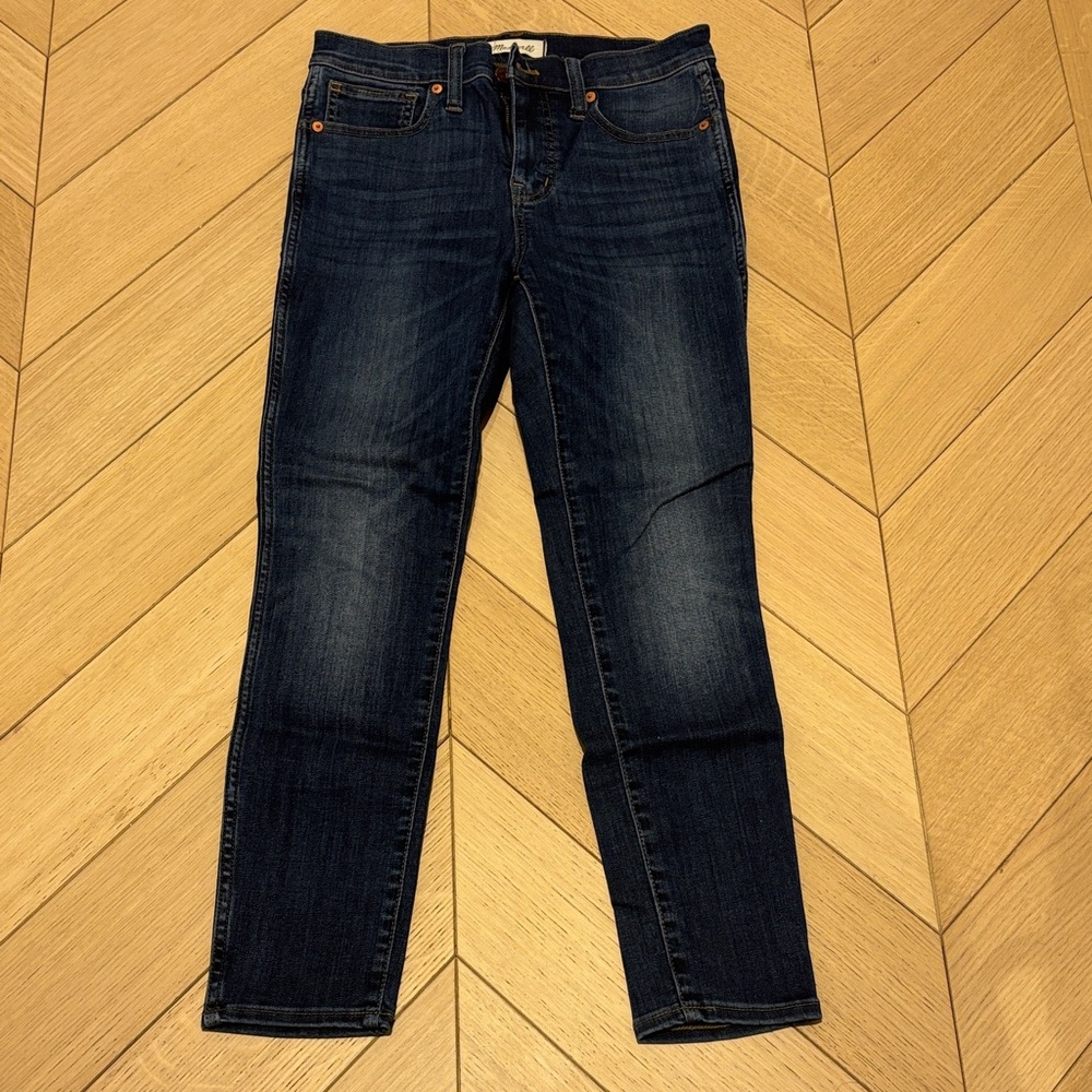 Madewell High-Rise Skinny Jeans Dark Wash 26P